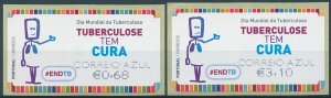 Portugal 2021 MNH Medical Stamps Tuberculosis Convalescent Correio Azul 2v S/A