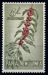 [64721] Papua New Guinea 1958 Flora Coffee Plant Kaffee Pflanze From Set MLH