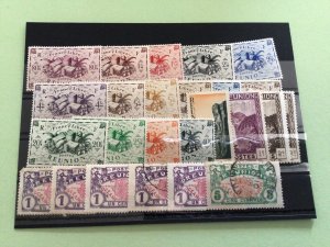 Reunion mounted mint or used vintage stamps Ref 65719