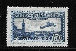 FRANCE - SCOTT C6 - VIEW OF MARSEILLE, CHURCH OF NOTRE DAME - VF - MINT NH #3