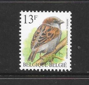 BIRDS-BELGIUM #1446  MNH