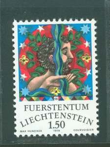 Liechtenstein #609 Mint (NH) Single