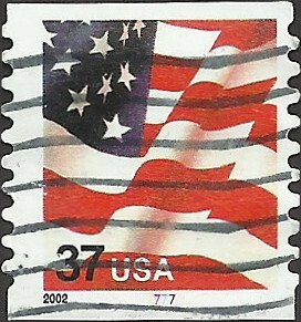 P.N.C. 7777 # 3632 USED FLAG