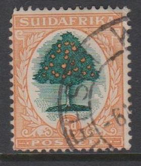 South Africa Sc#25b Used