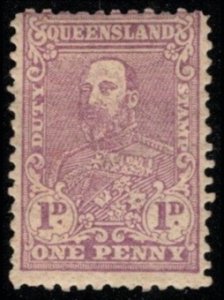 1901 Australia Queensland Revenue 1 Penny Stamp Duty MNH