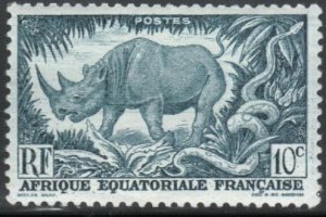 French Equatorial Africa Scott No. 166