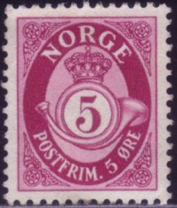 Norway #190. Mint LH. VF 