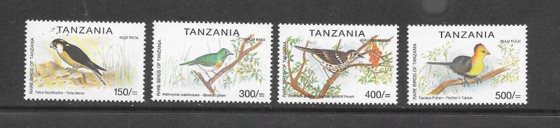 BIRDS - TANZANIA #2160-3 MNH