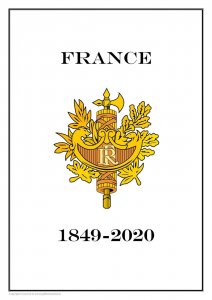 France 1849-2020 PDF PDF(DIGITAL) STAMP ALBUM PAGES