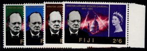 FIJI QEII SG345-348, 1966 Chuchill commemoration set, NH MINT.