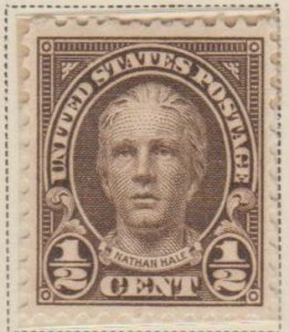 U.S. Scott #653 Nathan Hale Stamp - Mint Single