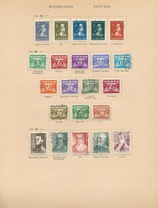 Netherlands 1930s/40 M&U Collection(Apx 130+Items) uk3375