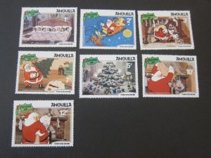 Anguilla 1981 Sc 453-59 Disney MNH