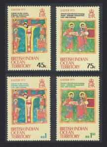 BIOT Paintings Easter 4v 1973 MNH SG#47-50 MI#50-53