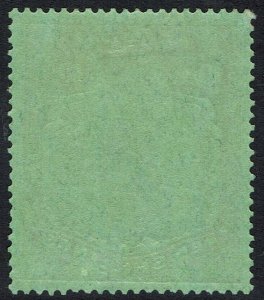 BERMUDA 1924 KGV 10/- WMK MULTI SCRIPT CA 