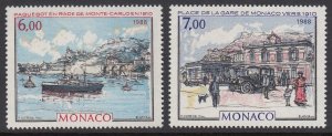 Monaco 1638-9 Belle Epoch mnh