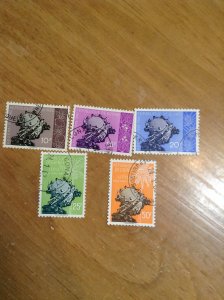 Guinea  # 196-200  Used