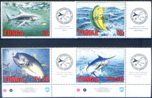 1994 High Sea Fishing. Overprinted specimen.