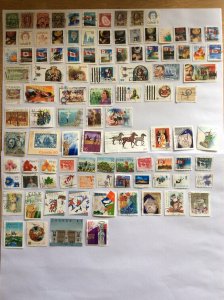 Canada 100 stamps - Lot B