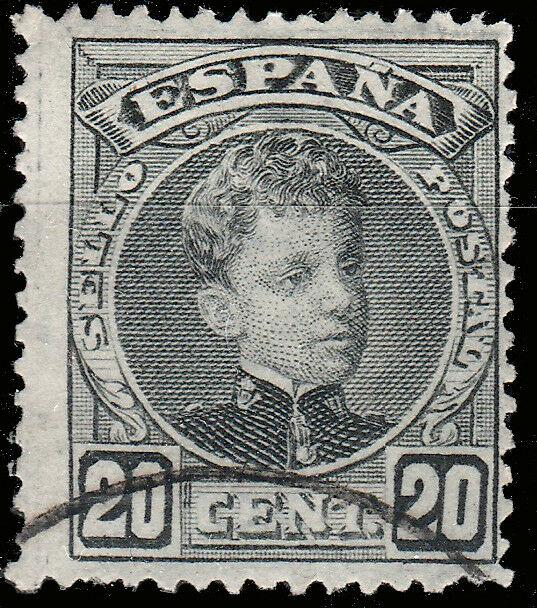 ESPAGNE / SPAIN - 1901 - Ed.247/Mi.210 20c Cadet - Superb Used