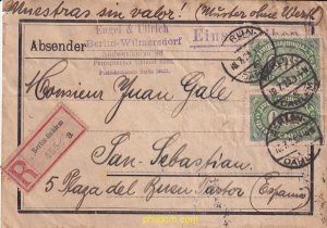 730402 USED ALEMANIA 1922 CIFRAS