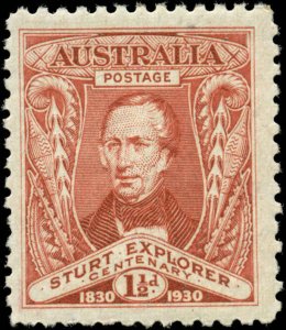 Australia Scott #104 - #108 Complete Set of 2 Mint Hinged