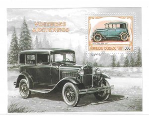 Togo 1999 Car Automobile Cars S/S Sc 1882N MNH C16