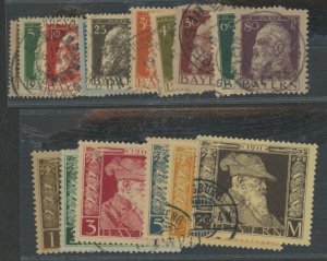 Bavaria #77-91 Used Single (Complete Set)