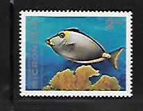 MICRONESIA, 167, MNH,UNICORNFISH