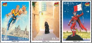Malta 2023 MNH Stamps Comics Comic Books