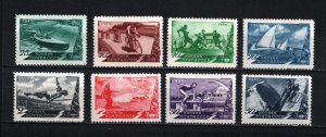 RUSSIA/USSR 1949 SPORTS SET OF 8 STAMPS MNH