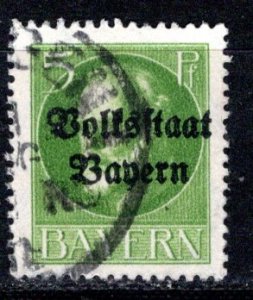 German States Bavaria Scott # 137, used