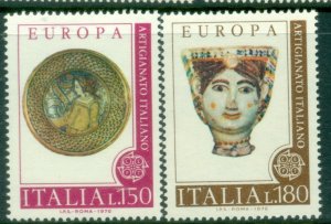 Italy 1976 EUROPA Stamps - Handicrafts MUH
