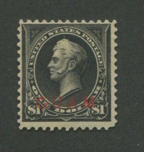 1899 United States Guam Red Overprint Stamp #12 Mint Never Hinged F/VF OG