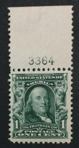 MOMEN: US #300 MINT OG NH #28259