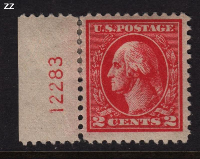 1920 Sc 528B Type VII MHRs plate number  Hebert CV $55