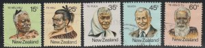 New Zealand #719-723 Used Full Set of 5