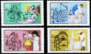 Scott #B643-6 Vocational Training MNH