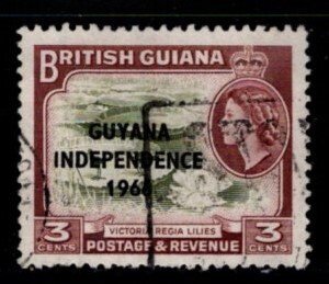 Guyana - #8 Overprint Indepenence 1966 - Used