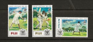 Fiji Sc 344-6 NH SET of 1974 - Sport - Cricket