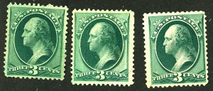 U.S. #184 MINT NG SET