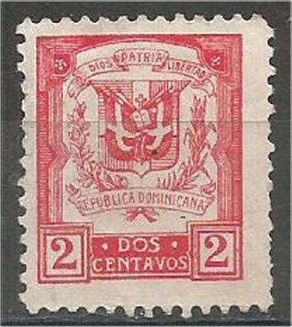 DOMINICANA,  1924, mint 2c , Coat of Arms, Scott 234