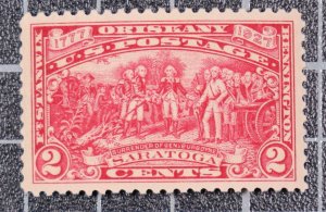 Scott 644 2 Cents Saratoga MNH PSE Cert Grde 95 SCV $50.00