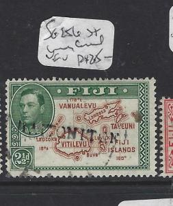 FIJI ISLANDS (P2311B)  KGV  2 1/2D  SG 256  ST LINE CANCEL   VFU