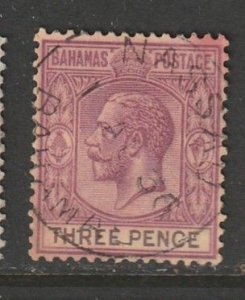 1931 Bahamas - Sc 76 - used VF - 1 single - George V