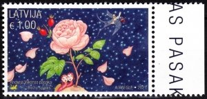 LATVIA 2021-19 Fairy Tale, Literature: The Rose Ghost. Painting, MNH