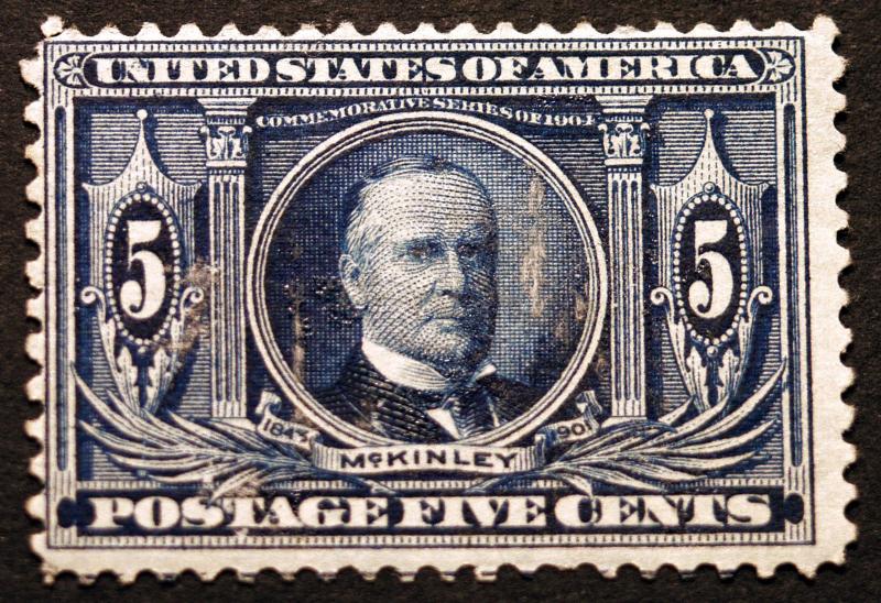 #326 5c Dark Blue1904  *MNH* CV $240