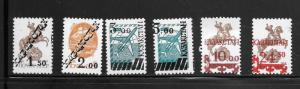 Kazakakhstan Scott Unlisted S.G. #11-16 MNH Singles (my4)