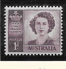 Australia #210   1p brown violet (MNH) CV $0.40