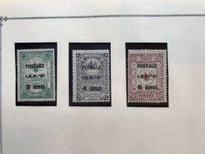 Memel Mesopotamia Mongolia Martinique Prior to 1940 Album Sheets